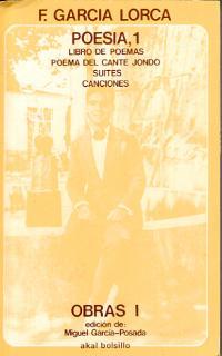 POESIA I | 9788476004159 | GARCIA LORCA | Llibres Parcir | Librería Parcir | Librería online de Manresa | Comprar libros en catalán y castellano online