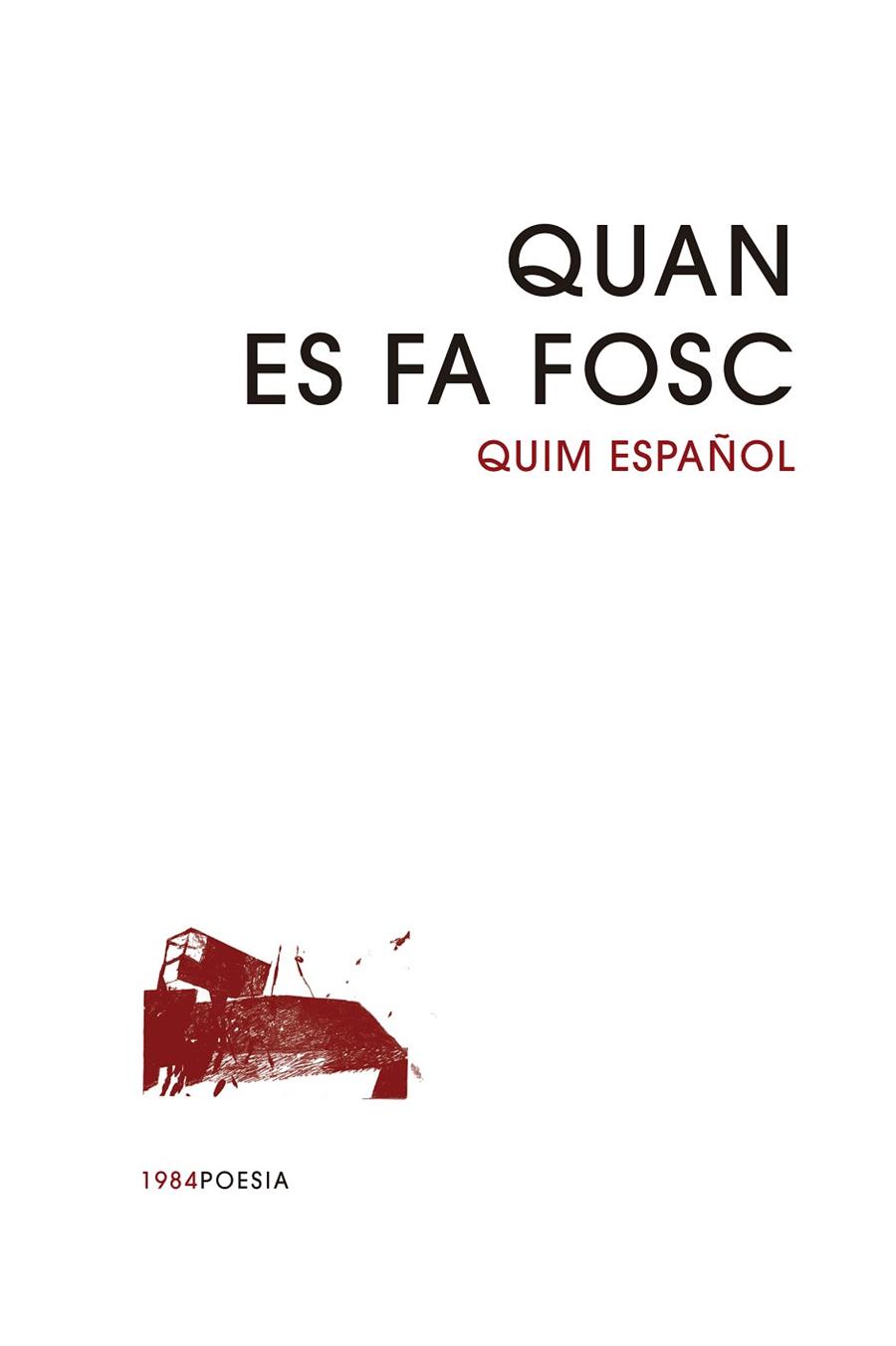 QUAN ES FA FOSC | 9791387757007 | ESPAÑOL, QUIM | Llibres Parcir | Librería Parcir | Librería online de Manresa | Comprar libros en catalán y castellano online