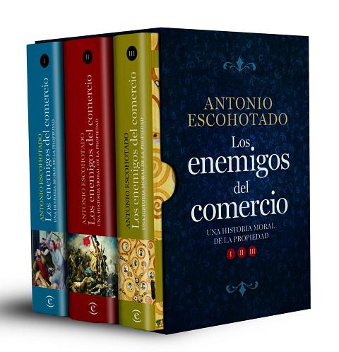 TRILOGÍA LOS ENEMIGOS DEL COMERCIO | 9788467057621 | ESCOHOTADO, ANTONIO | Llibres Parcir | Librería Parcir | Librería online de Manresa | Comprar libros en catalán y castellano online