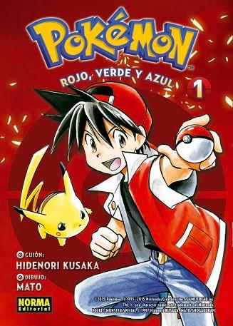 POKEMON 01. ROJO, VERDE Y AZUL 1 (NUEVO PVP) | 9788467964974 | KUSAKA, HIDENORI / YAMAMOTO, SATOSHI | Llibres Parcir | Librería Parcir | Librería online de Manresa | Comprar libros en catalán y castellano online