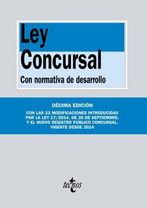 LEY CONCURSAL | 9788430964918 | EDITORIAL TECNOS | Llibres Parcir | Llibreria Parcir | Llibreria online de Manresa | Comprar llibres en català i castellà online