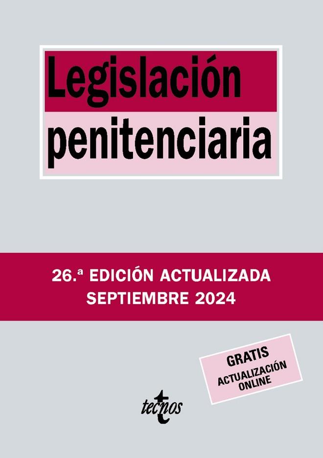 LEGISLACIÓN PENITENCIARIA | 9788430990979 | EDITORIAL TECNOS | Llibres Parcir | Librería Parcir | Librería online de Manresa | Comprar libros en catalán y castellano online