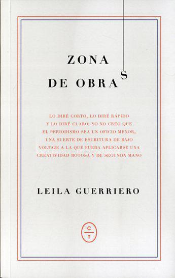 ZONA DE OBRAS | 9788461704101 | GUERRIERO, LEILA | Llibres Parcir | Librería Parcir | Librería online de Manresa | Comprar libros en catalán y castellano online