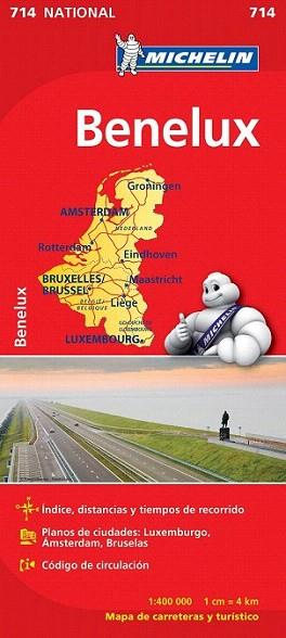 Mapa714 National Benelux | 9782067170582 | Varios autores | Llibres Parcir | Librería Parcir | Librería online de Manresa | Comprar libros en catalán y castellano online
