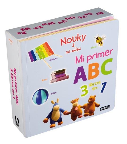 NOUKY MI PRIMER ABC  3 libros en 1 | 9788444163864 | Llibres Parcir | Librería Parcir | Librería online de Manresa | Comprar libros en catalán y castellano online