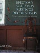 EFECTOS ACABADOS RUSTICOS | 9788486673673 | MILLER | Llibres Parcir | Librería Parcir | Librería online de Manresa | Comprar libros en catalán y castellano online