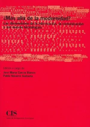 MAS ALLA DE LA MODERNIDAD | 9788474763355 | GARCIA BLANCO | Llibres Parcir | Llibreria Parcir | Llibreria online de Manresa | Comprar llibres en català i castellà online