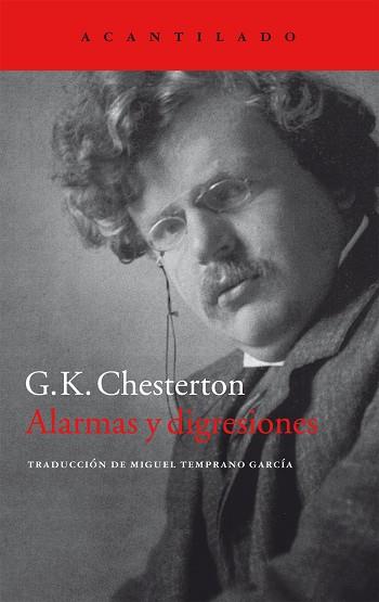 ALARMAS Y DIGRESIONES | 9788416011667 | CHESTERTON, G. K. | Llibres Parcir | Librería Parcir | Librería online de Manresa | Comprar libros en catalán y castellano online
