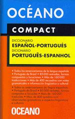 DICCIONARIO COMPACT OCEANO ESPAÐOL PORTUGUES PORTUGUES ESPA | 9788449427350 | Llibres Parcir | Librería Parcir | Librería online de Manresa | Comprar libros en catalán y castellano online