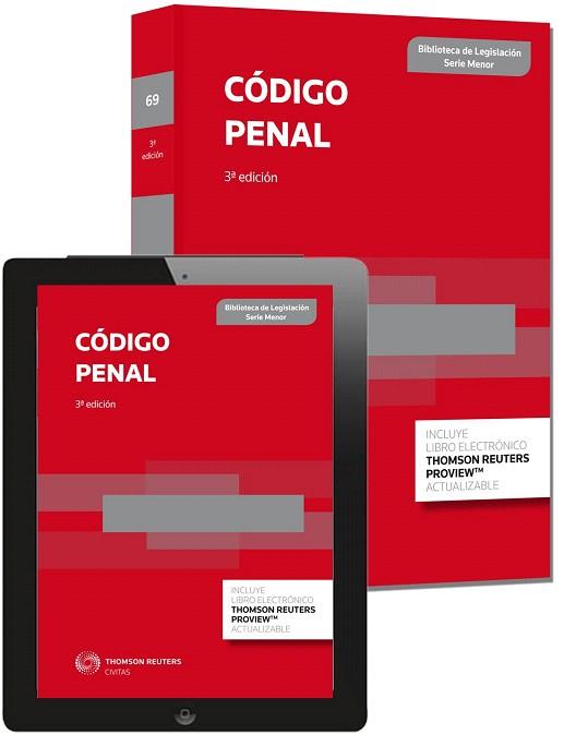 CÓDIGO PENAL (PAPEL + E-BOOK) | 9788447047673 | CIVITAS, DEPARTAMENTO DE REDACCIÓN | Llibres Parcir | Librería Parcir | Librería online de Manresa | Comprar libros en catalán y castellano online
