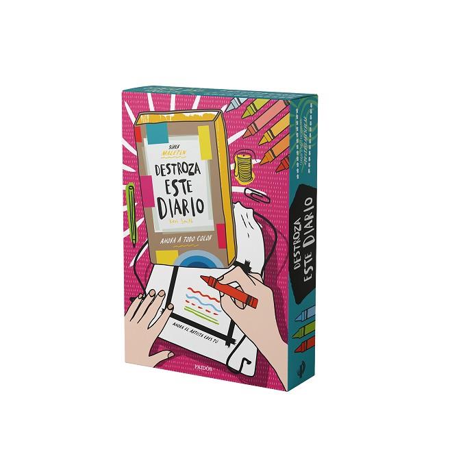 SÚPER MALETÍN DESTROZA ESTE DIARIO. AHORA A TODO COLOR | 9788449343940 | SMITH, KERI | Llibres Parcir | Librería Parcir | Librería online de Manresa | Comprar libros en catalán y castellano online