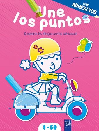 UNE LOS PUNTOS CON ADHESIVOS. ROSA | 9788408148760 | YOYO | Llibres Parcir | Librería Parcir | Librería online de Manresa | Comprar libros en catalán y castellano online