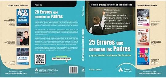 25 ERRORES QUE COMETEN LOS PADRES | 9788497354059 | P. JAKSA | Llibres Parcir | Llibreria Parcir | Llibreria online de Manresa | Comprar llibres en català i castellà online