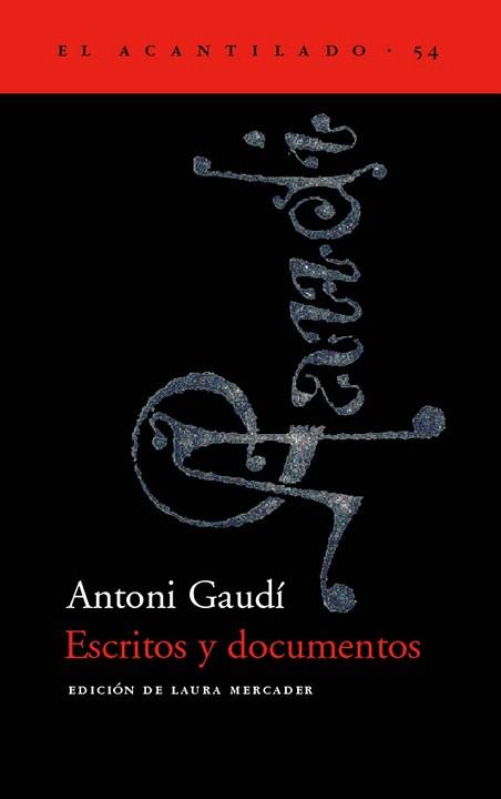 ESCRITOS Y DOCUMENTOS | 9788495359643 | GAUDI | Llibres Parcir | Llibreria Parcir | Llibreria online de Manresa | Comprar llibres en català i castellà online