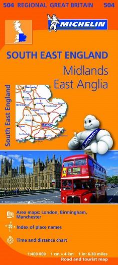 MAPA REGIONAL SOUTH EAST ENGLAND, MIDLANDS, EAST ANGLIA | 9782067183346 | VARIOS AUTORES | Llibres Parcir | Llibreria Parcir | Llibreria online de Manresa | Comprar llibres en català i castellà online