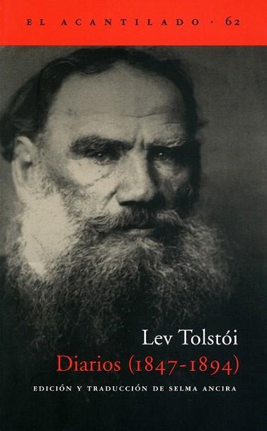 DIARIOS 1847-1894 | 9788495359919 | TOLSTOI LEV | Llibres Parcir | Llibreria Parcir | Llibreria online de Manresa | Comprar llibres en català i castellà online