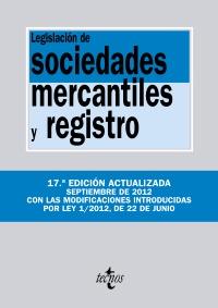 Legislación de sociedades mercantiles y registro | 9788430953684 | Llibres Parcir | Librería Parcir | Librería online de Manresa | Comprar libros en catalán y castellano online