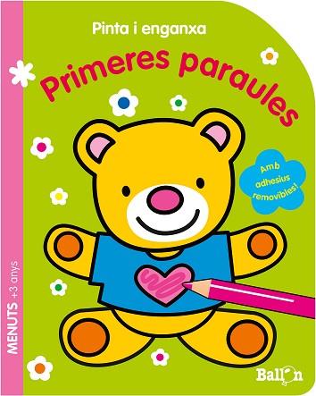 PINTA I ENGANXA - PRIMERES PARAULES | 9789463072861 | BALLON | Llibres Parcir | Librería Parcir | Librería online de Manresa | Comprar libros en catalán y castellano online
