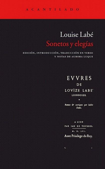 SONETOS Y ELEGIAS | 9788415277194 | LABE LOUISE | Llibres Parcir | Llibreria Parcir | Llibreria online de Manresa | Comprar llibres en català i castellà online