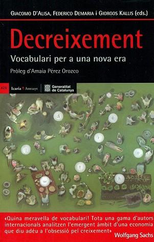 DECREIXEMENT | 9788498886634 | D'ALISA | Llibres Parcir | Librería Parcir | Librería online de Manresa | Comprar libros en catalán y castellano online