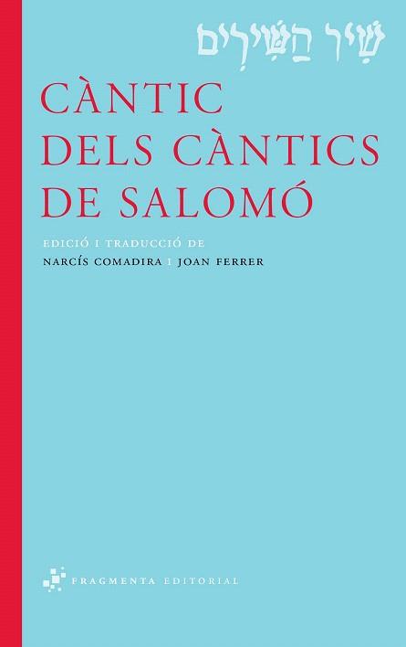 CÀNTIC DELS CÀNTICS DE SALOMÓ | 9788492416738 | AAVV | Llibres Parcir | Librería Parcir | Librería online de Manresa | Comprar libros en catalán y castellano online