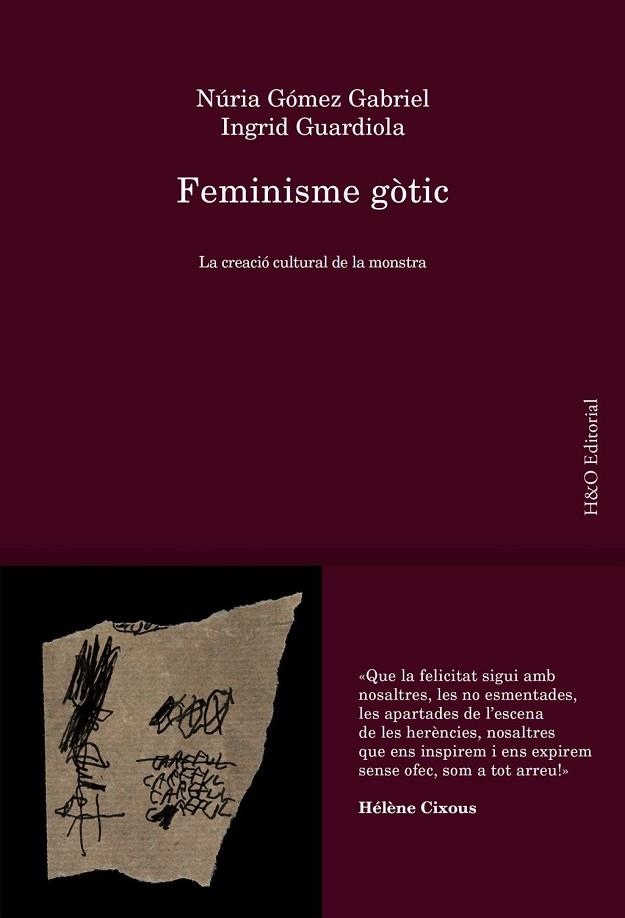 FEMINISME GÒTIC | 9791387914172 | GÓMEZ GABRIEL, NÚRIA / GUARDIOLA, INGRID | Llibres Parcir | Llibreria Parcir | Llibreria online de Manresa | Comprar llibres en català i castellà online
