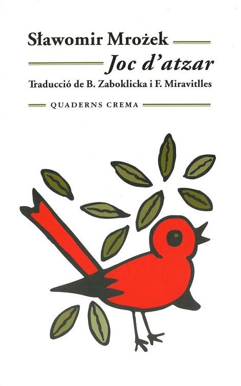 JOC ATZAR | 9788477273257 | SLAWOMIR MROZEK | Llibres Parcir | Librería Parcir | Librería online de Manresa | Comprar libros en catalán y castellano online