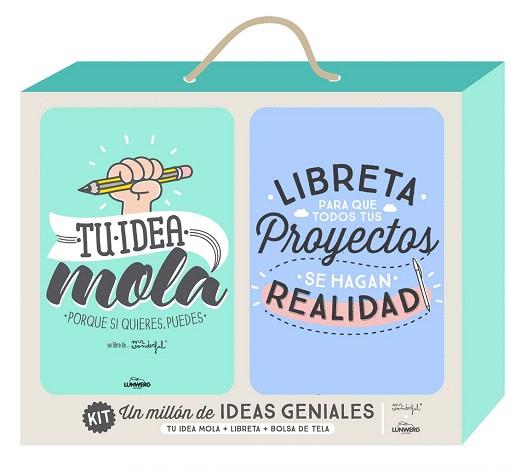 KIT UN MILLÓN DE IDEAS GENIALES | 9788416489206 | MR. WONDERFUL | Llibres Parcir | Librería Parcir | Librería online de Manresa | Comprar libros en catalán y castellano online
