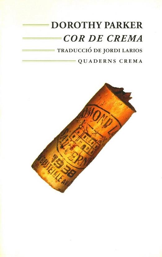 COR DE CREMA | 9788477271529 | PARKER | Llibres Parcir | Llibreria Parcir | Llibreria online de Manresa | Comprar llibres en català i castellà online