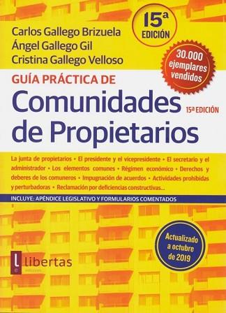 GUÍA PRÁCTICA DE COMUNIDADES DE PROPIETARIOS | 9788494954177 | GALLEGO BRIZUELA, CARLOS | Llibres Parcir | Llibreria Parcir | Llibreria online de Manresa | Comprar llibres en català i castellà online