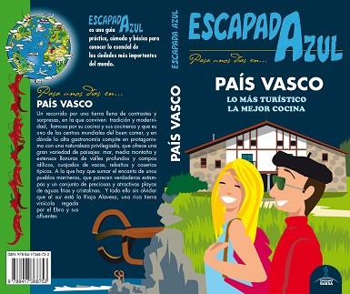 PAÍS VASCO ESCAPADA | 9788417368753 | MONREAL, MANUEL | Llibres Parcir | Librería Parcir | Librería online de Manresa | Comprar libros en catalán y castellano online