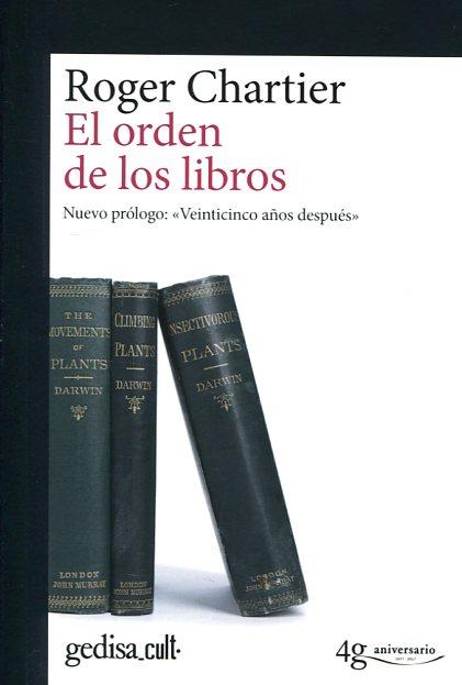 EL ORDEN DE LOS LIBROS | 9788416919253 | CHARTIER, ROGER | Llibres Parcir | Librería Parcir | Librería online de Manresa | Comprar libros en catalán y castellano online