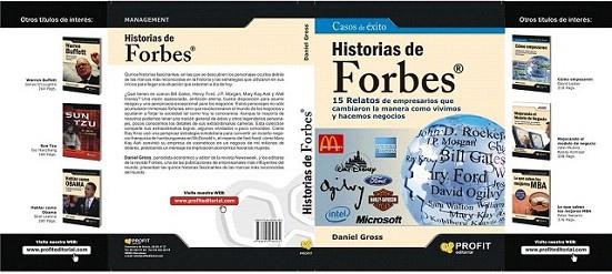 HISTORIAS DE FORBES 15 relatos de empresarios que cambiaron | 9788492956562 | DANIEL GROSS | Llibres Parcir | Librería Parcir | Librería online de Manresa | Comprar libros en catalán y castellano online