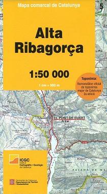 05 ALTA RIBAGORÇA 1:50.000 -ICC MAPA COMARCAL DE C | 9788439393627 | Llibres Parcir | Librería Parcir | Librería online de Manresa | Comprar libros en catalán y castellano online