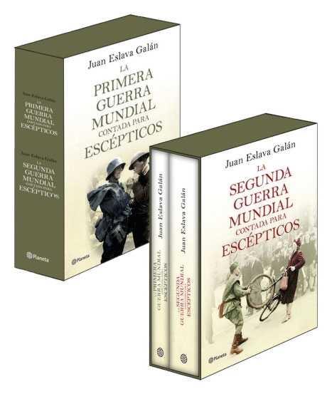 ESTUCHE LA PRIMERA Y SEGUNDA GUERRA MUNDIAL CONTADA PARA ESCÉPTI + OPÚSCULO | 9788408145943 | ESLAVA GALÁN, JUAN | Llibres Parcir | Librería Parcir | Librería online de Manresa | Comprar libros en catalán y castellano online