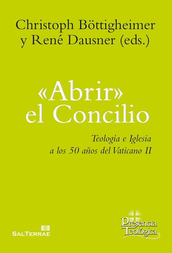 "ABRIR" EL CONCILIO | 9788429327229 | BöTTINGHEIMER, CHRISTOPH | Llibres Parcir | Librería Parcir | Librería online de Manresa | Comprar libros en catalán y castellano online