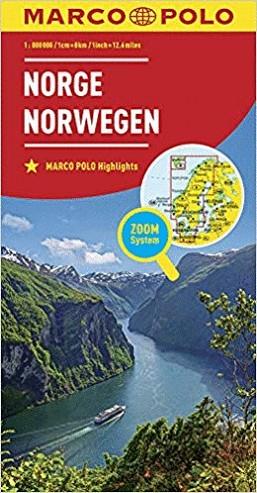 NORGE NORWEGEN NORWAY 1:800.000 -MARCO POLO | 9783829738361 | Llibres Parcir | Librería Parcir | Librería online de Manresa | Comprar libros en catalán y castellano online