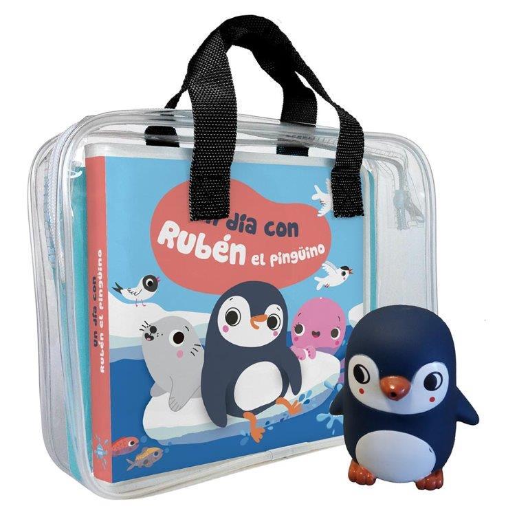 LIBRO DE BAÑO. UN DÍA CON RUBÉN EL PINGÜINO | 9782733875827 | MARTINEZ, SIGRID | Llibres Parcir | Llibreria Parcir | Llibreria online de Manresa | Comprar llibres en català i castellà online