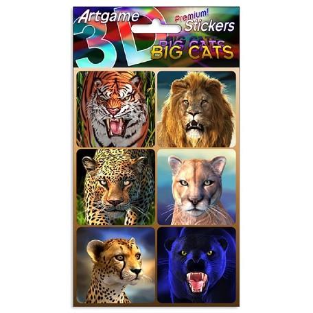 STICKERS BIG CATS | 9421026454072 | Llibres Parcir | Librería Parcir | Librería online de Manresa | Comprar libros en catalán y castellano online