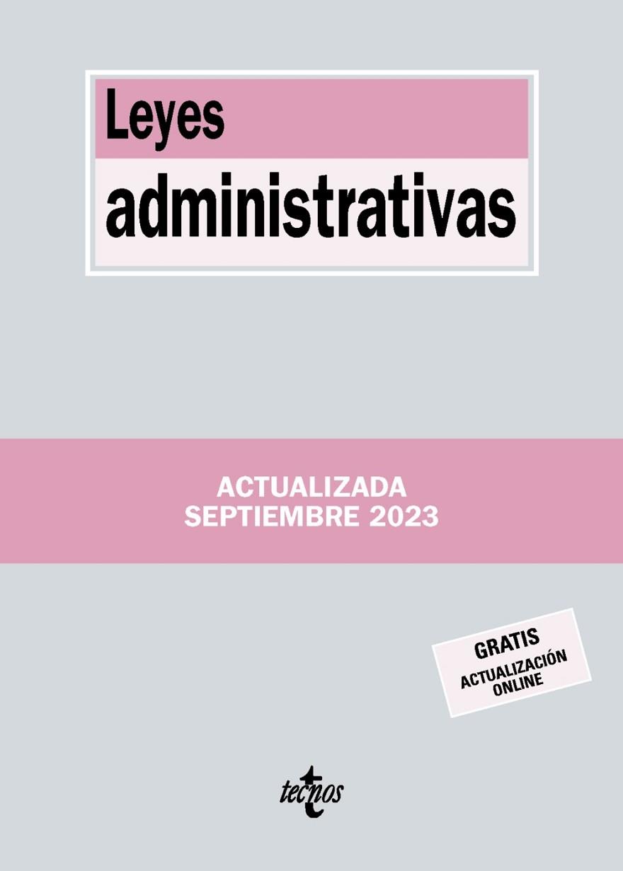 LEYES ADMINISTRATIVAS | 9788430988532 | EDITORIAL TECNOS | Llibres Parcir | Llibreria Parcir | Llibreria online de Manresa | Comprar llibres en català i castellà online