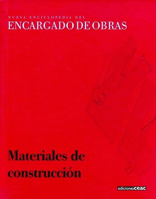 MATERIALES DE CONSTRUCCION | 9788432926198 | Llibres Parcir | Llibreria Parcir | Llibreria online de Manresa | Comprar llibres en català i castellà online