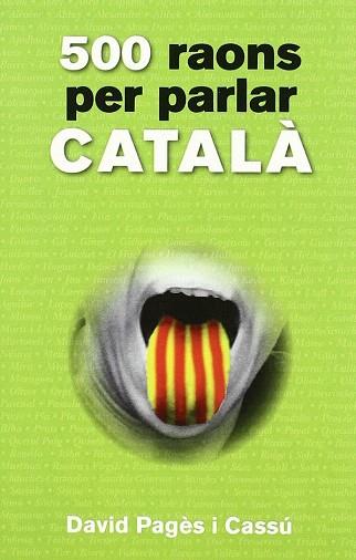 500 RAONS PER PARLAR CATALA | 9788492718672 | DAVID PAGES I CASSU | Llibres Parcir | Librería Parcir | Librería online de Manresa | Comprar libros en catalán y castellano online