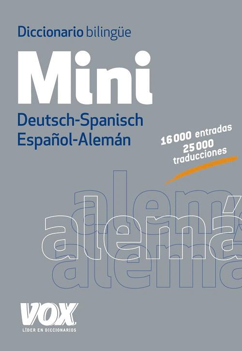 DICC. MINI ESPAÑOL-ALEMÁN / DEUTSCH-SPANISCH | 9788499741697 | LAROUSSE EDITORIAL | Llibres Parcir | Llibreria Parcir | Llibreria online de Manresa | Comprar llibres en català i castellà online