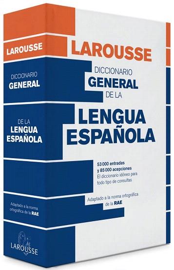 DICCIONARIO GENERAL DE LENGUA ESPAÑOLA | 9788415411789 | LAROUSSE EDITORIAL | Llibres Parcir | Llibreria Parcir | Llibreria online de Manresa | Comprar llibres en català i castellà online