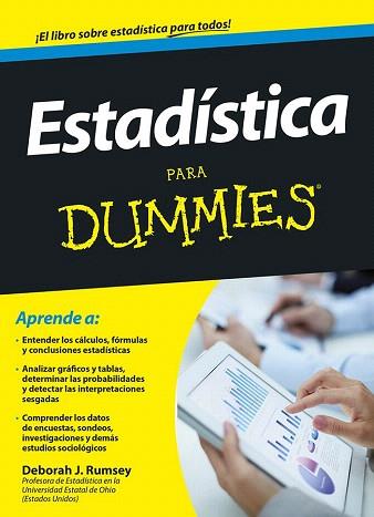 ESTADÍSTICA PARA DUMMIES | 9788432901577 | DEBORAH J. RUMSEY | Llibres Parcir | Librería Parcir | Librería online de Manresa | Comprar libros en catalán y castellano online