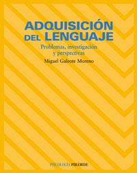 ADQUISICION DEL LENGUAJE | 9788436817379 | GALEOTE MORENO | Llibres Parcir | Llibreria Parcir | Llibreria online de Manresa | Comprar llibres en català i castellà online