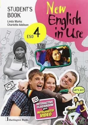 NEW ENGLISH IN USE ESO 4 STUDENT'S BOOK | 9789963516780 | MARKS, LINDA/ADDISON, CHARLOTTE | Llibres Parcir | Llibreria Parcir | Llibreria online de Manresa | Comprar llibres en català i castellà online