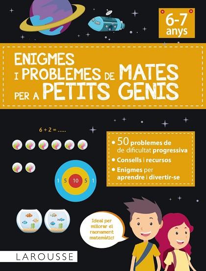 ENIGMES I PROBLEMES DE MATES PER A PETITS GENIS (6-7 ANYS) | 9788418882876 | URVOY, DELPHINE | Llibres Parcir | Llibreria Parcir | Llibreria online de Manresa | Comprar llibres en català i castellà online