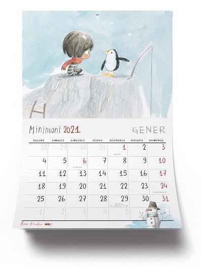 CALENDARI MINIMONI 2021 | 9788417599874 | BONILLA RAYA, ROCIO | Llibres Parcir | Llibreria Parcir | Llibreria online de Manresa | Comprar llibres en català i castellà online