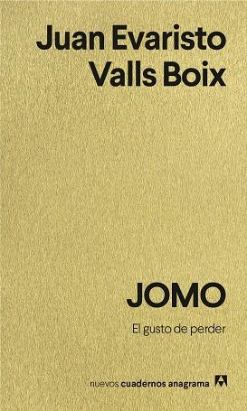 JOMO | 9788433949707 | VALLS BOIX, JUAN EVARISTO | Llibres Parcir | Llibreria Parcir | Llibreria online de Manresa | Comprar llibres en català i castellà online